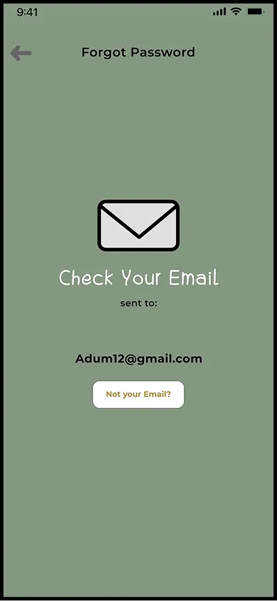 Check your email confirmation